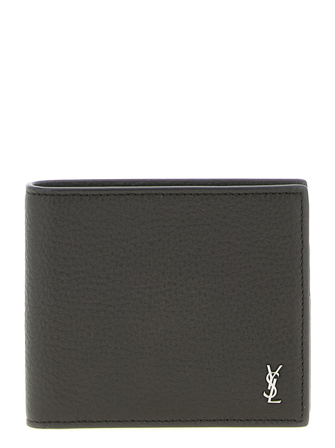 Saint Laurent Brown Calfskin Wallet
