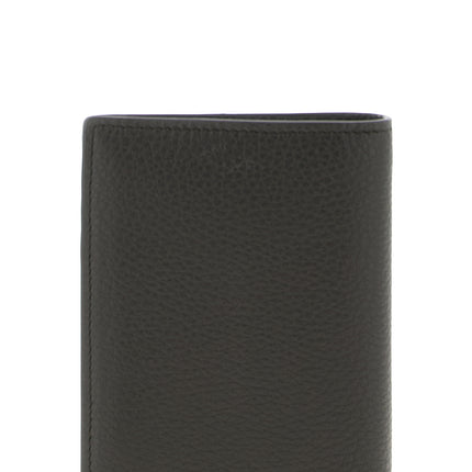 Saint Laurent Brown Calfskin Leather Wallet