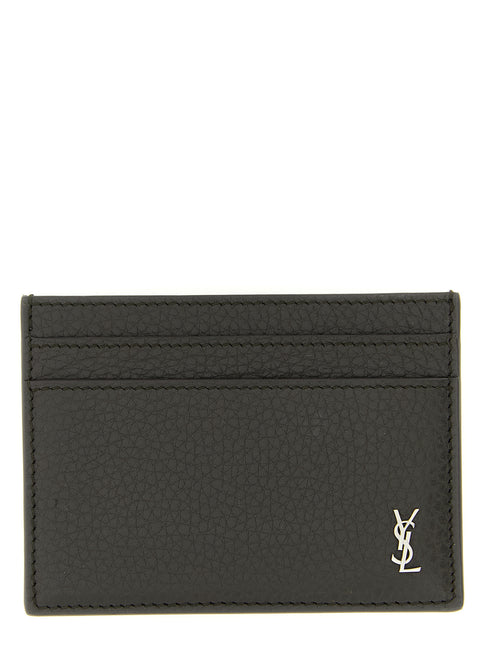 Saint Laurent Brown Calfskin Cardholder
