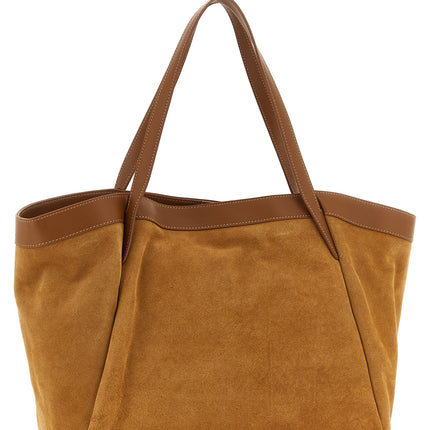 Twinset Brown Polyethylene Tote Bag