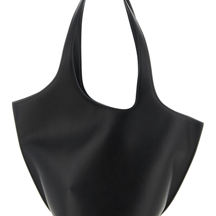 The Attico Black Calfskin Shoulder Bag