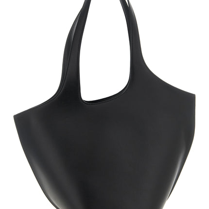 The Attico Black Calfskin Shoulder Bag