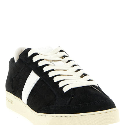 Tom Ford Bicolor Leather Low Top Sneakers