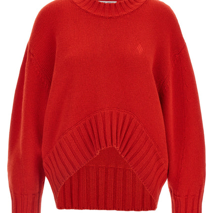 The Attico Multicolor Virgin Wool Cardigan