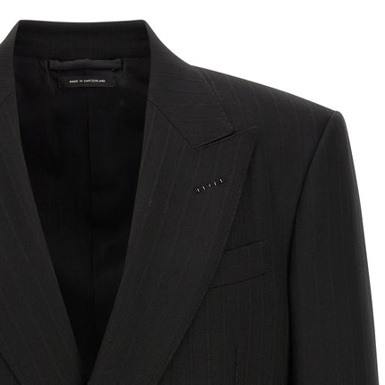 Tom Ford Black Wool Blazer