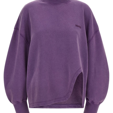 The Attico Purple Cotton Sweatshirt