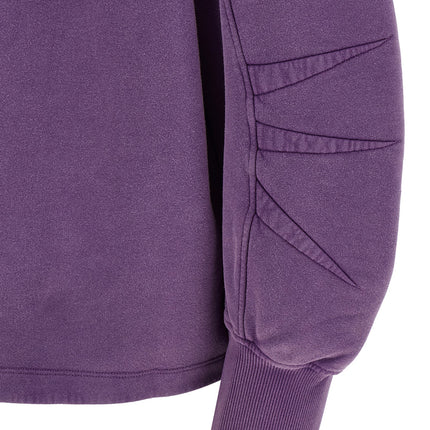 The Attico Purple Cotton Sweatshirt
