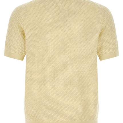 Brioni Bicolor Cotton Polo Shirt