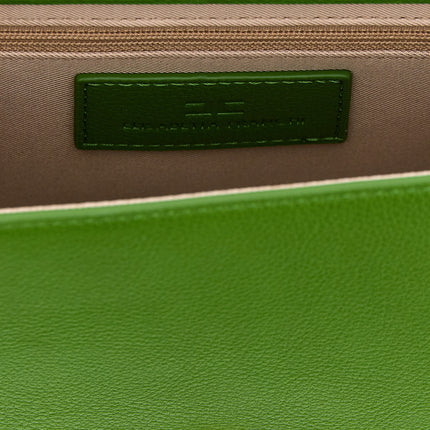 Elisabetta Franchi Bicolor Polyester Crossbody Bag