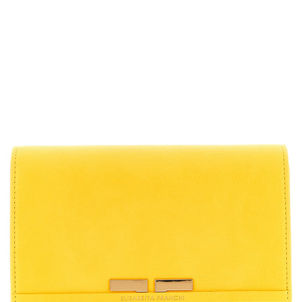 Elisabetta Franchi Bicolor Polyester Crossbody Bag