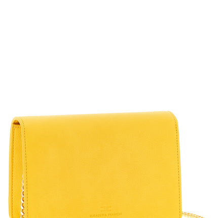 Elisabetta Franchi Bicolor Polyester Crossbody Bag