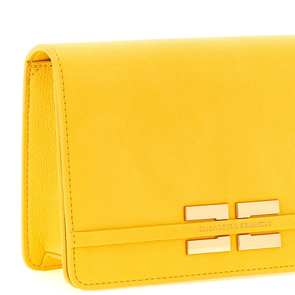 Elisabetta Franchi Bicolor Polyester Crossbody Bag