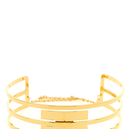 Elisabetta Franchi Gold Brass Necklace