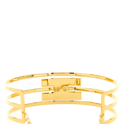 Elisabetta Franchi Gold Brass Necklace