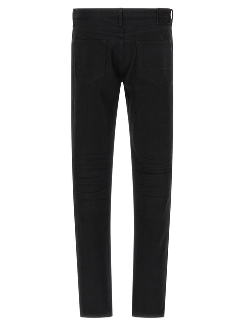 Tom Ford Black Cotton Straight-Leg Jeans