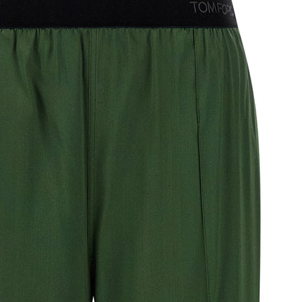 Tom Ford Bicolor Silk Casual Pants