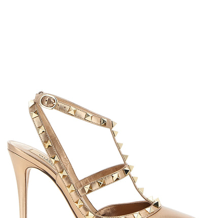 Valentino Garavani Multicolor Calfskin High Heel Pumps