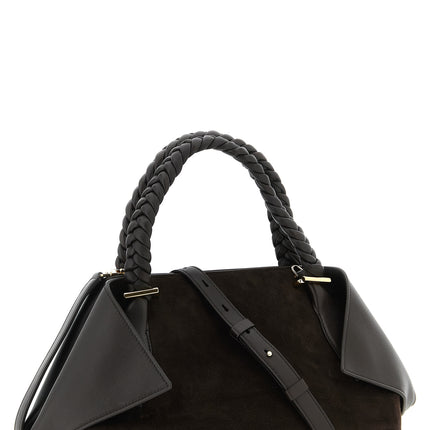 Ferragamo Brown Goatskin Handbag