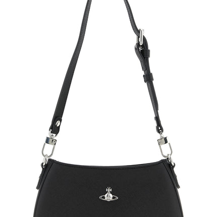 Vivienne Westwood Black Polyethylene Shoulder Bag