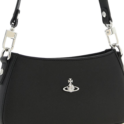 Vivienne Westwood Black Polyethylene Shoulder Bag
