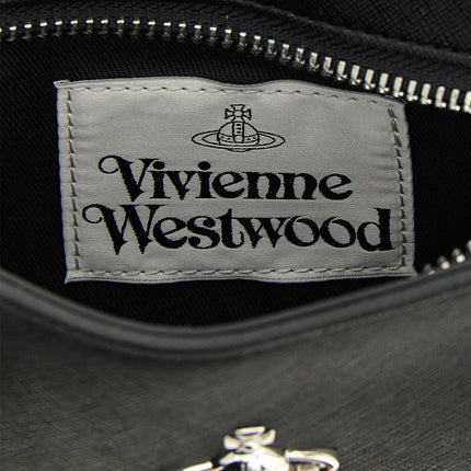 Vivienne Westwood Black Polyethylene Shoulder Bag