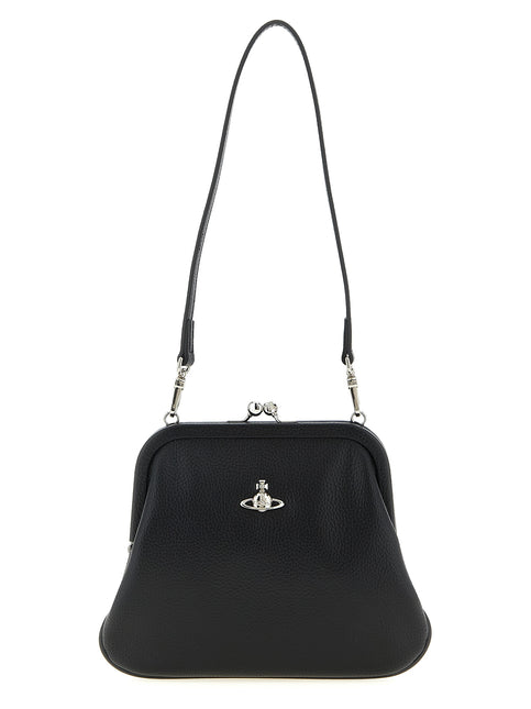 Vivienne Westwood Black Polyethylene Clutch Bag