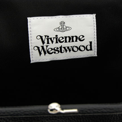 Vivienne Westwood Black Polyethylene Clutch Bag