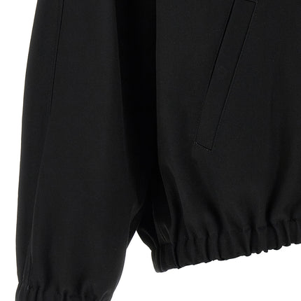Courrèges Black Cotton Bomber