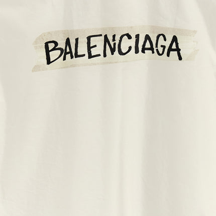Balenciaga White Cotton Blouse