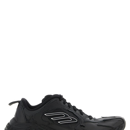 Balenciaga Black Calfskin Athletic Sneakers