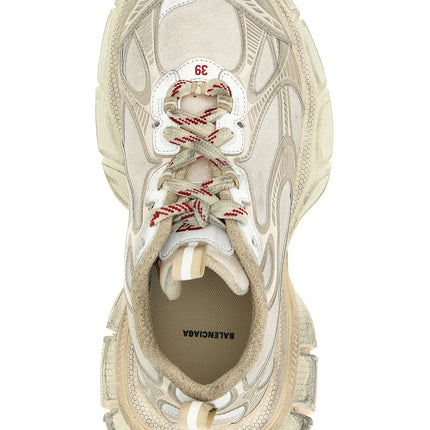 Balenciaga Silver Polyethylene Athletic Sneakers