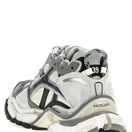 Balenciaga Gray Polyethylene Athletic Sneakers