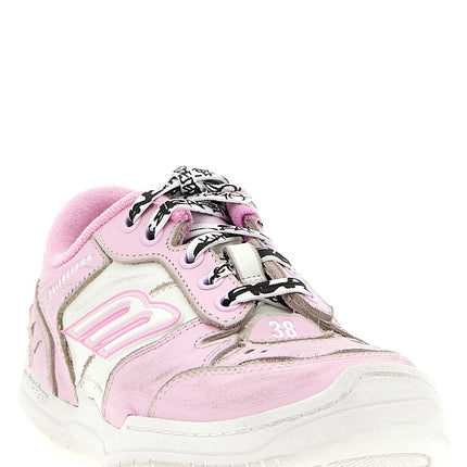 Balenciaga Multicolor Calfskin Athletic Sneakers