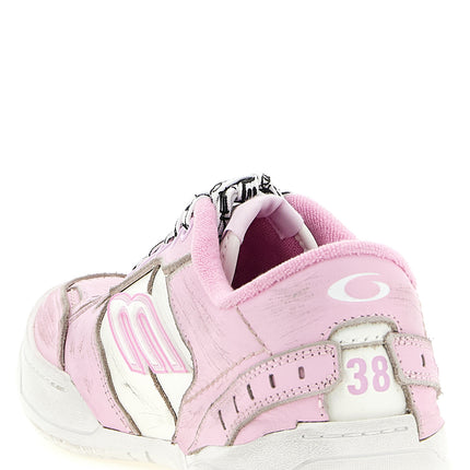 Balenciaga Multicolor Calfskin Athletic Sneakers