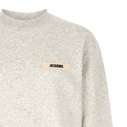 Jacquemus Gray Cotton Sweatshirt