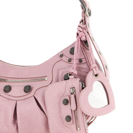 Balenciaga Multicolor Lamb Leather Shoulder Bag