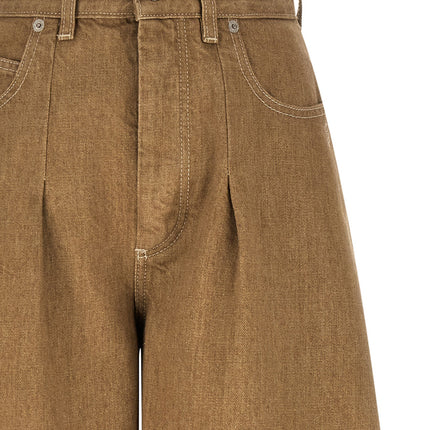 Jacquemus Beige Cotton Jeans Denim