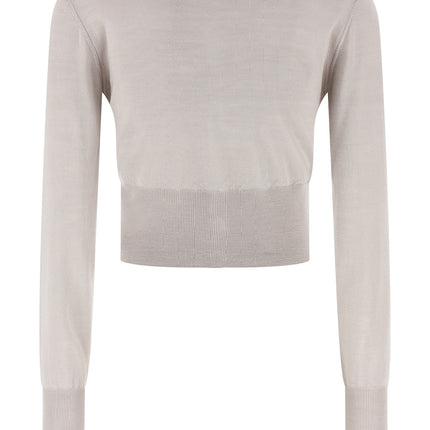 Vivienne Westwood Gray Wool Cardigan