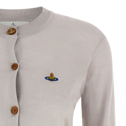Vivienne Westwood Gray Wool Cardigan