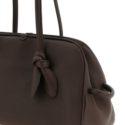 Jacquemus Brown Calfskin Shoulder Bag