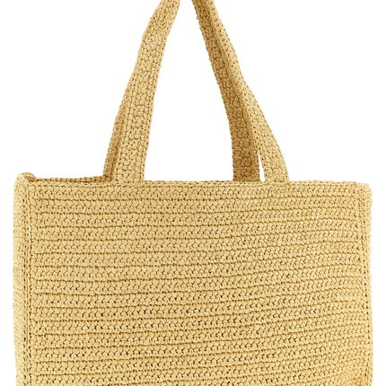 Valentino Garavani Black Viscose Tote Bag