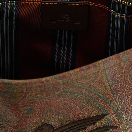 Etro Multicolor Cotton Clutch Bag Etro