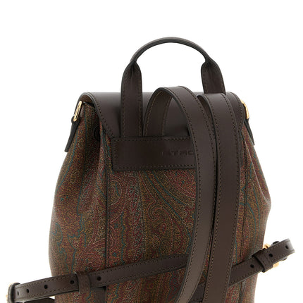 Etro Multicolor Cotton Backpack