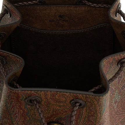 Etro Multicolor Cotton Backpack