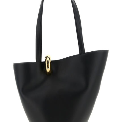Jacquemus Black Cowhide Shoulder Bag