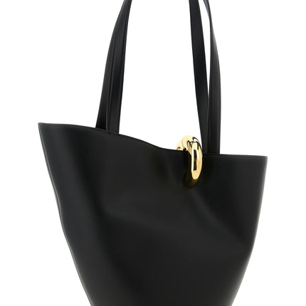Jacquemus Black Cowhide Shoulder Bag