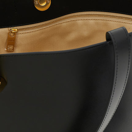 Jacquemus Black Cowhide Shoulder Bag