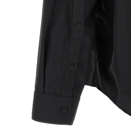 Balenciaga Black Cotton Blouse