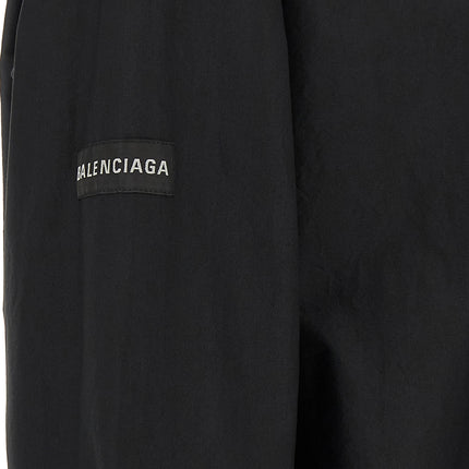 Balenciaga Black Cotton Blouse