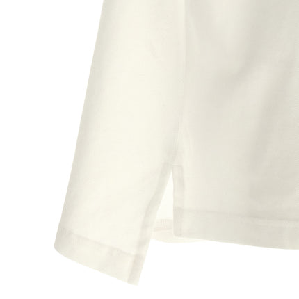 Balenciaga White Cotton Polo Shirt